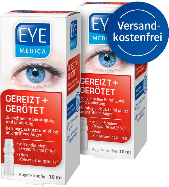 EyeMedica Gereizt + Gerötet ▷ 2er Set